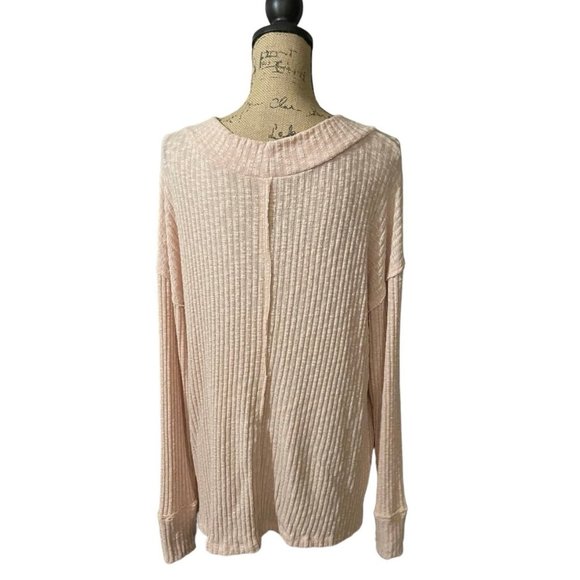 Caslon V Neck Ribbed Sweater - Picture 5 of 7